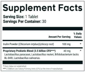 PurDentix supplement facts